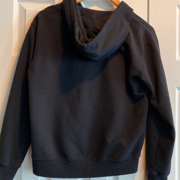 Black Pullover Hoodie Sweatshirt Size Small - Picture 9 of 9